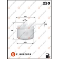 Топливный фильтр EUROREPAR MGVVGK 1424808729 B 3MXJSD E145058