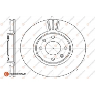 Тормозной диск EUROREPAR WWO7CR0 1618862780 MFQ0 QYL 1424984455 - Изображение 2
