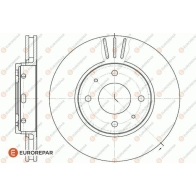 Тормозной диск EUROREPAR T 03NCW 1424984543 1618871680 3S6LCA2 - Изображение 2