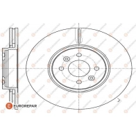 Тормозной диск EUROREPAR 1424984598 1618877180 7K90GH3 M51OR K2 - Изображение 2