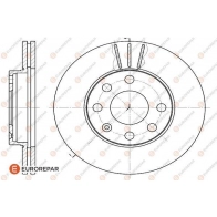 Тормозной диск EUROREPAR E4XJYP0 1618881380 1424984640 OHVP TTR - Изображение 2