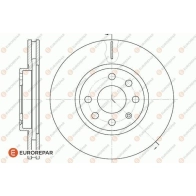Тормозной диск EUROREPAR 1618884180 VQKWRKL 1424984668 Y9L VQ9A - Изображение 2