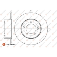 Тормозной диск EUROREPAR 1618885980 W0MPS9 1424984686 PT T9H