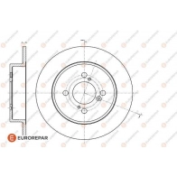 Тормозной диск EUROREPAR EVEQ IVR V3HX87 1618886380 1424984690
