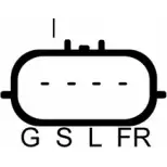 Генератор DRI 226152902 PUUL45W TE9 92Z Mitsubishi Lancer 8 (CK, CJ) 1996 – 2001