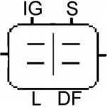 Генератор DRI FEC8D8 Renault Espace (JK0) 4 Минивэн 3.0 dCi (JK0E. JK0Y) 181 л.с. 2006 – 2025 2303451502 S5 CSQ