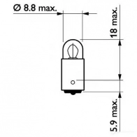 Лампа PHILIPS 836784 GOC 21955828 21955828 13910CP - Изображение 2