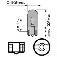 Лампа PHILIPS 40058130 GOC 40058130 835026 12396NAB2 - Изображение 2