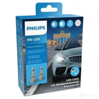 Лампа светодиодная H4 P43T-38 18 Вт 12 В 5800K PHILIPS 1438538690 ABR SU 11342U6000X2 - Изображение 2