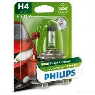 Галогенная лампа H4 12342LLECOB1 PHILIPS PHILIPS U7F7E 834766 GOC 36198830 12342LLECOB1 - Изображение 2