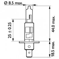 Лампа PHILIPS 836280 GOC 82585830 9E4LV4G 13258MDB1 - Изображение 2