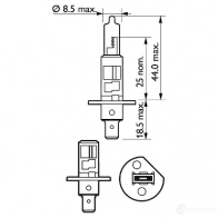 Лампа PHILIPS 4MSHA4C 12258VPB1 834592 GOC 36320330 - Изображение 3