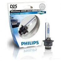 Лампа ксеноновая D2S BLUE VISION 35 Вт 12 В 6000K PHILIPS GOC 36552833 D2S 85122BVUS1 1420580400 - Изображение 2