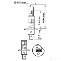 Лампа галогеновая H1 X-TREMEVISION +130% 55 Вт 12 В PHILIPS 12258XVB1 GOC 37164230 834628 GOC 36067730 - Изображение 5