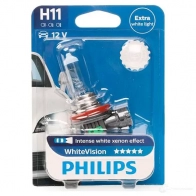 Лампа галогеновая H11 WHITEVISION 55 Вт 12 В PHILIPS 12362WHVB1 GOC 37469830 H11 835010 - Изображение 2
