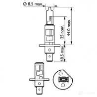 Лампа PHILIPS MR5OHD6 GOC 36322728 834601 12258VPS2 - Изображение 3
