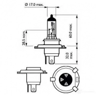 Лампа PHILIPS 12342CTVBW YLOKQ0 834724 GOC 39896030 - Изображение 3