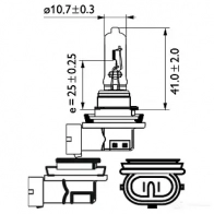 Лампа PHILIPS 12361C1 IZ496X GOC 47584844 834949 - Изображение 2