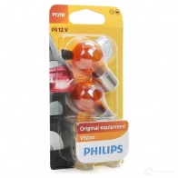 Лампа накаливания PHILIPS 12496NAB2 835094 GOC 52372930 PY21W - Изображение 2