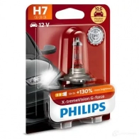 Лампа галогеновая H7 X-TREMEVISION G-FORCE 55 Вт 12 В PHILIPS GOC 35579630 1424279882 JCG79 12972XVGB1 - Изображение 3