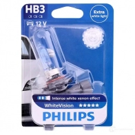 Лампа галогеновая HB3 WHITEVISION 60 Вт 12 В PHILIPS 9005WHVB1 GOC 37162830 837248 HB3 - Изображение 2