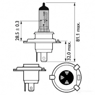 Лампа PHILIPS WRGH3 1424279874 GOC 22148330 12342CVUBW - Изображение 3