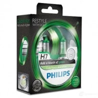 Лампа галогеновая H7 COLOR VISION 55 Вт 12 В 3000-4000K PHILIPS 836043 GOC 36798028 12972CVPGS2 AEWVV1 - Изображение 2
