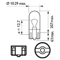 Лампа PHILIPS 13961CP GOC 48138273 48138273 836869 - Изображение 3