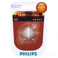 Лампа W3W W2.1X9.5D 3 Вт 24 В PHILIPS W3W 13256B2 1423275873 GOC 52414630 - Изображение 4