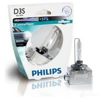 Лампа ксеноновая D3S X-TREME VISION 35 Вт 12 В 4300K PHILIPS 42403XVS1 GOC 36466833 D3S 837023 - Изображение 2