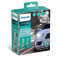 Лампа светодиодная H7 ULTINON PRO5000 15 Вт 24 В 5800K PHILIPS 93RD 2P 1439693125 11972U50CWX2