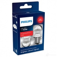 Лампа светодиодная P21W X-TREMEULTINON LED GEN2 1.9 Вт 12 В PHILIPS WX RXFV 1439692598 11498XURX2