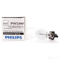 Лампа галогеновая PW24W 24 Вт 12 В 3000-4000K PHILIPS 12182C1 1439691222 NVAB6 Q