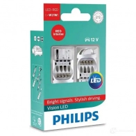 Лампа светодиодная W21W 12 В PHILIPS 12838X2 1439692786 9H154 8