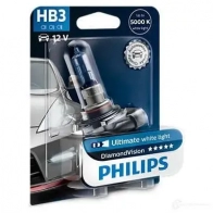 Лампа галогеновая HB3 DIAMONDVISION 65 Вт 12 В PHILIPS 9005DVB1 O03 HO 1439691676