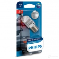 Лампа светодиодная P21W X-TREMEVISION LED 5 Вт 12 В 2000K PHILIPS Z5H 1ZW 1439693697 12839REDB1