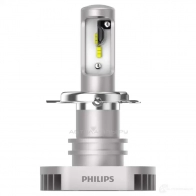 Лампа светодиодная H4 ULTINON LED 15/15 Вт 12 В 6200K PHILIPS 1439693706 11342ULWX2LP6T10 UE BEF - Изображение 2