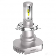 Лампа светодиодная H4 ULTINON LED 15/15 Вт 12 В 6200K PHILIPS 1439693706 11342ULWX2LP6T10 UE BEF - Изображение 3