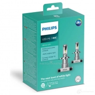 Лампа светодиодная H4 ULTINON LED 15/15 Вт 12 В 6200K PHILIPS QWCA 9 11342ULWX2LP 1439693707