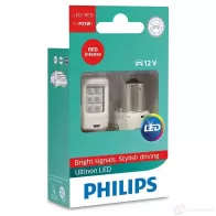 Лампа светодиодная P21W ULTINON LED 1.9 Вт 12 В PHILIPS GB7 UVRF 1439692590 11498ULRX2