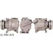 Компрессор кондиционера DRI 1OFZ55W G UEIT4 700510197 Fiat 500 (312) 1 Кабриолет 0.9 80 л.с. 2013 – 2024