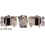 Компрессор кондиционера DRI QWUES 700510280 Mazda 6 (GY) 1 Универсал 2.0 DI 136 л.с. 2002 – 2005 L MFRK