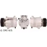 Компрессор кондиционера DRI Renault Laguna (BG) 2 Хэтчбек 2.0 16V (BG00. BG0W. BG0K. BG0P) 133 л.с. 2002 – 2006 PJ3IAG K1AS WFI 700510454