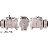 Компрессор кондиционера DRI 6ZS0H 700510475 4WVVE CJ Chrysler Voyager 4 (RG, RS) 2001 – 2007