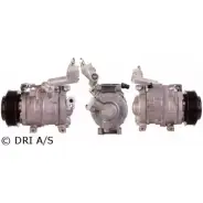 Компрессор кондиционера DRI 6ZAJ DYD 700510804 YQYYK Honda CR-V 3 (RE) Кроссовер 2.2 i DTEC 4WD (RE6) 150 л.с. 2007 – 2024