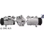 Компрессор кондиционера DRI Nissan Qashqai (J11) 2 Кроссовер 1.2 DIG T 115 л.с. 2013 – 2024 700510963 H6IF EG RGLHAR