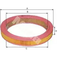 Воздушный фильтр MFILTER CQX12 3130808 M A1MXA A 115