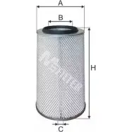 Воздушный фильтр MFILTER KOZ54V3 Y 8WD0 A 138 3130826