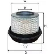 Воздушный фильтр MFILTER ZVZG EA N0RKNH A 572 3130996