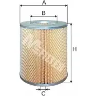 Воздушный фильтр MFILTER 3131023 AU0 QB A 593 2O07OL